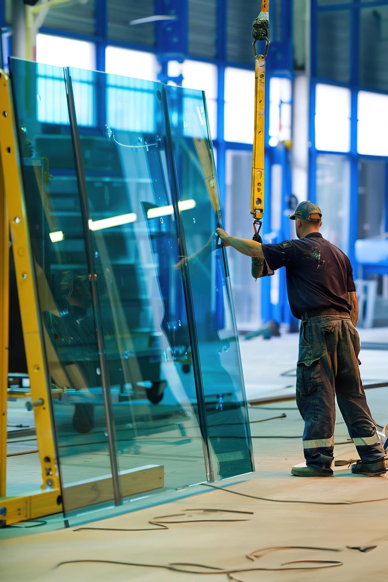 تركيب زجاج سكريت الرياض - توريد وتركيب سريع